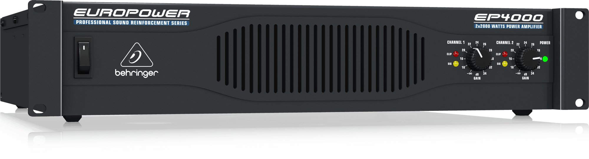 【美品】BEHRINGER EUROPOWER EP4000 パワーアンプ Behringer EuroPower EP4000 4000 Watt Stereo Power Amplifier